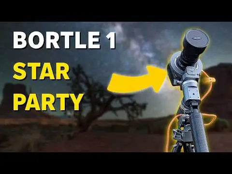 Naztronomy's Death Valley star party preview featuring a telescope
