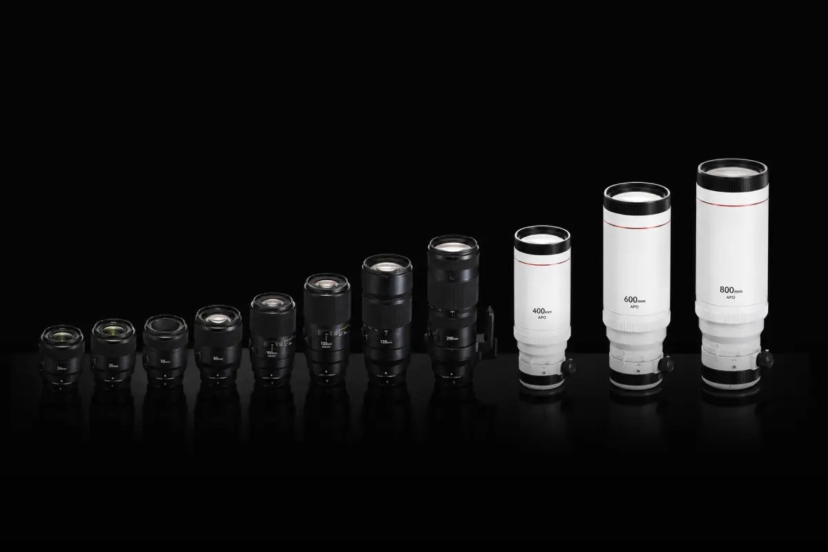 Compatible camera lenses and telescope ecosystem