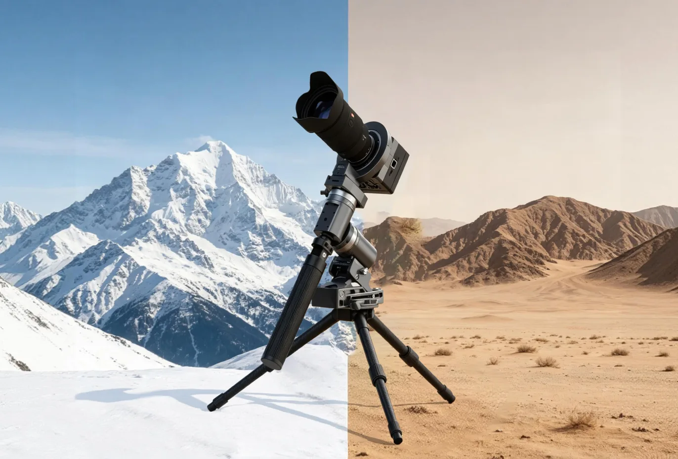 ArcBlue C42 operating across snow and desert conditions